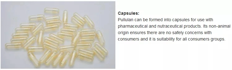 Good Price Vegetable Capsules Material Organic Pullulan Powder